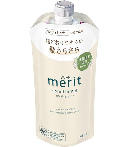 Amazon | 花王 メリット コンディショナー 詰替340ml | 花王(Kao